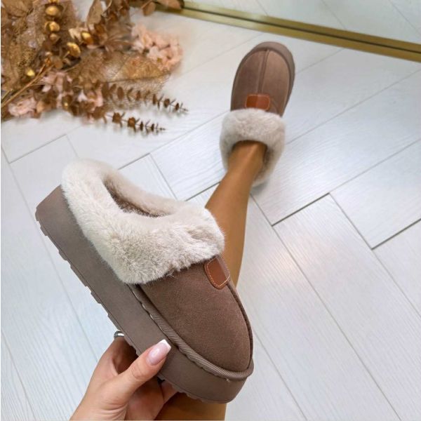 TESSA PANTOFFEL YY-170 BROWN