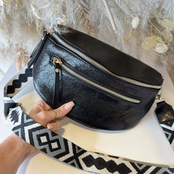 PERFECT BUMBAG W5363-1 BLACK