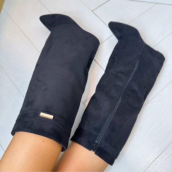 SUEDINE SLEEHAK LAARS 9623A-*1* BLACK