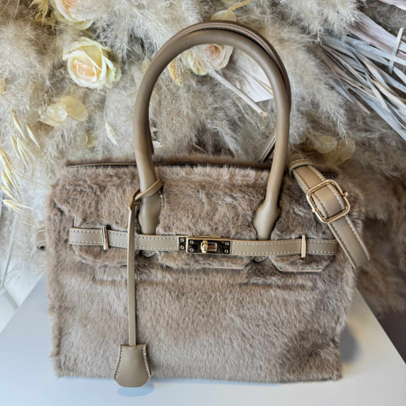 BIRK FURRY BAG D3331 MUD