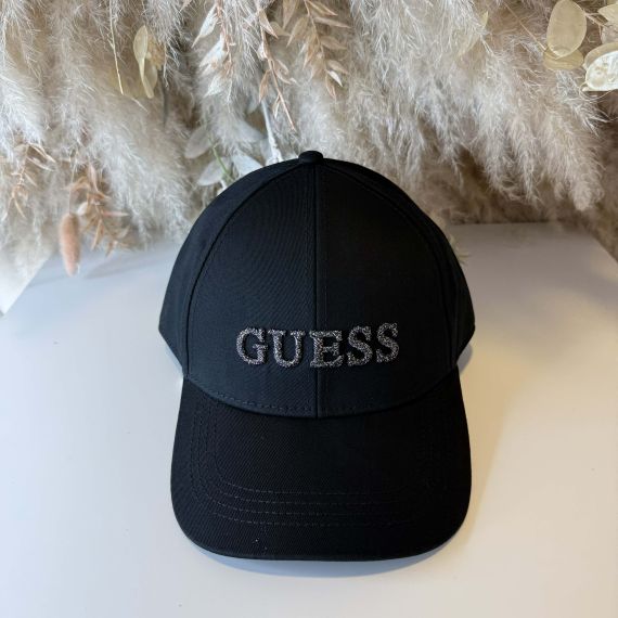 GUESS BASEBALL CAP AW5474COT01 BLACK