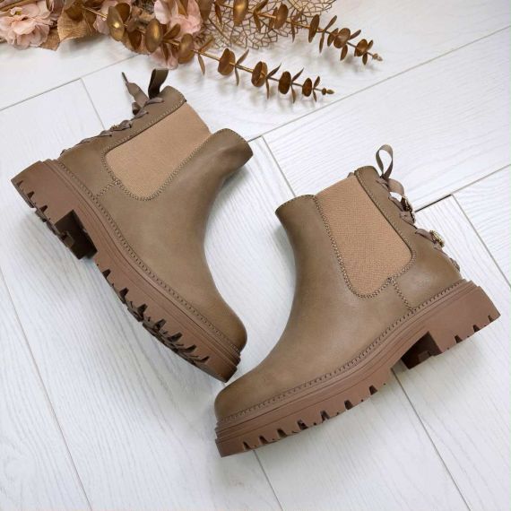 *LAATSTE MAAT 36* DIAMOND STRIK BOOT M-814 TAUPE