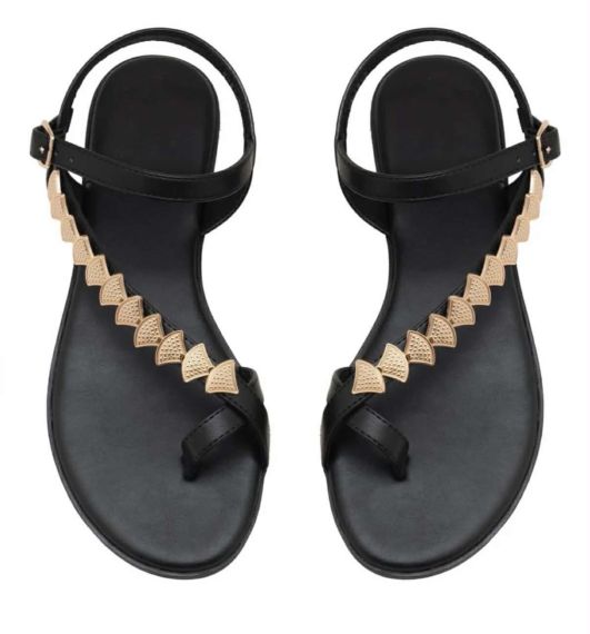 SCHELPJES SANDAAL 8381 BLACK