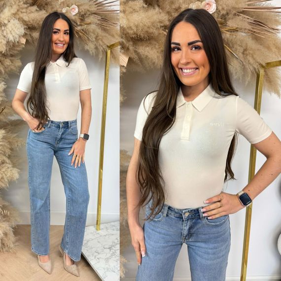 GUESS MARY SS BODYSUIT V6RP00KD772 G1O6 BEIGE