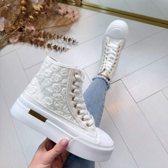 HIGH ROSE SNEAKER LS-695 BEIGE