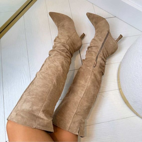 VEGAS SUEDINE LAARS **DES8076** KHAKI/SUE