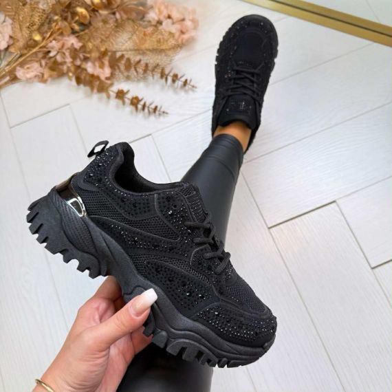 GINA SNEAKER 8-211 BLACK