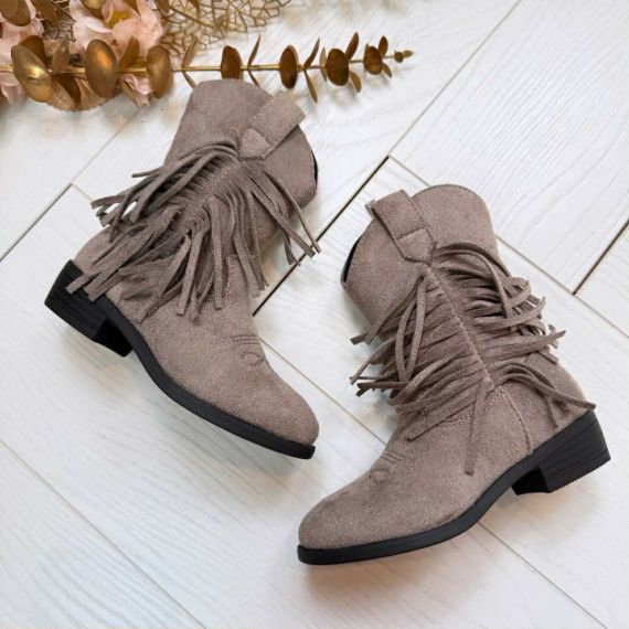 **KIDS** FRINGE LAARSJE 5889 TAUPE