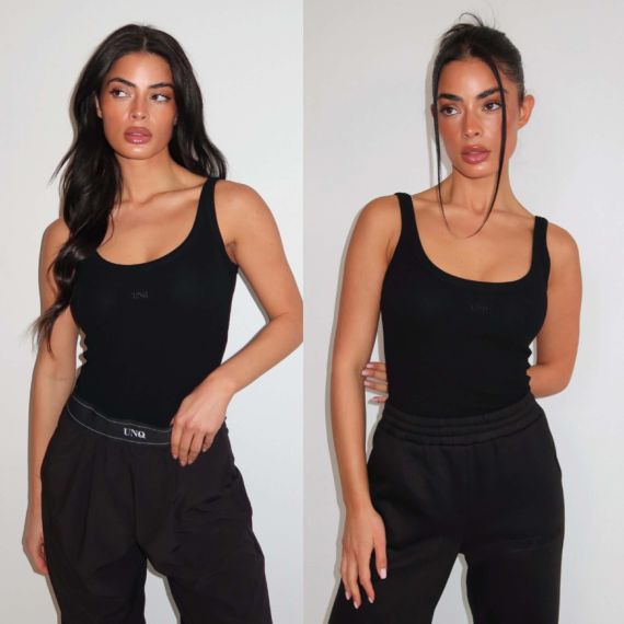 UNIQUE THE LABEL GILL BODYSUIT** BLACK