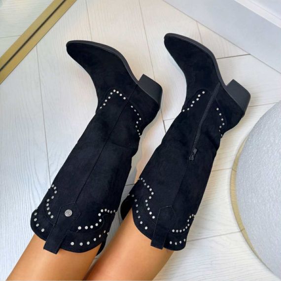 LUNA STUDS LAARS **DES8067** BLACK/SUE