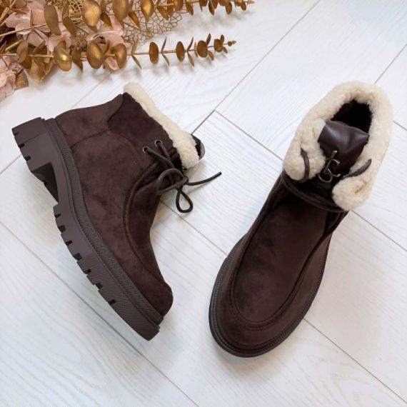 *LAATSTE MAAT 39* STACEY BOOT A-990 BROWN