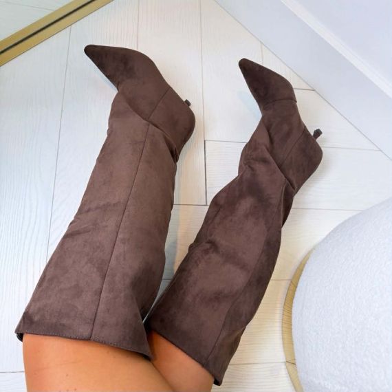 NORA SUEDINE HAK LAARSJE DES8102 BROWN/SUE**