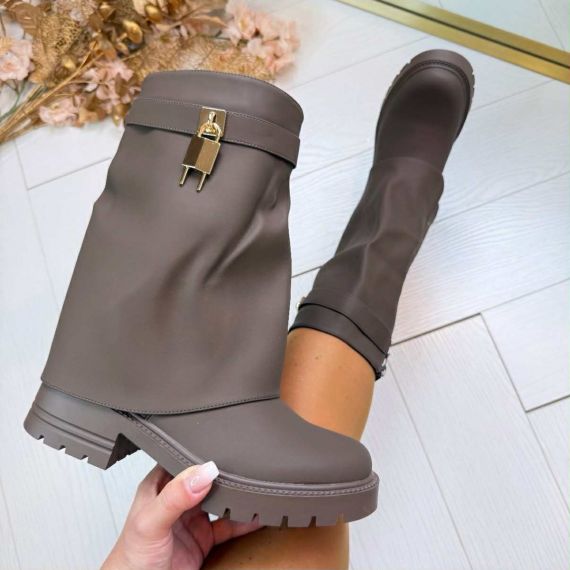 NEW LOCK BOOT XJ-918 KHAKI