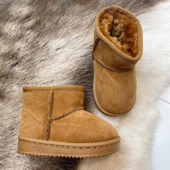 *KIDS* COMFY BOOT 20213-B CAMEL *WEB ONLY* 