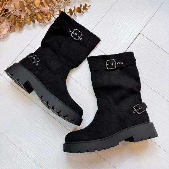 *LAATSTE MAAT 39*  PUCK BOOT 7695A BLACK