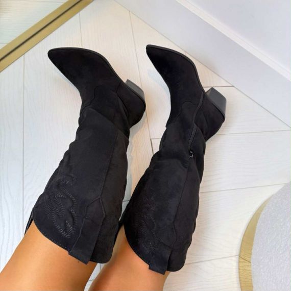 CELINE SUEDINE LAARS 7678A-1*** BLACK