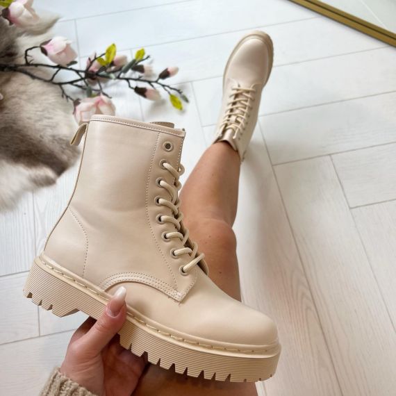 MARTY BOOT BASIC A-506 BEIGE *WEB ONLY* 