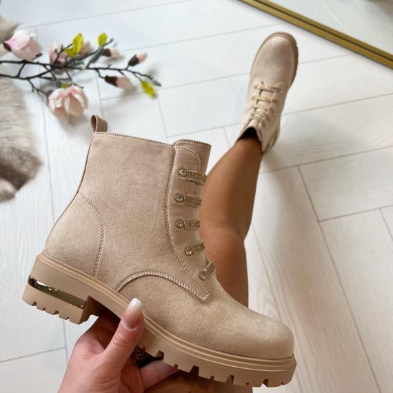 BOOT A-779 BEIGE *WEB ONLY*