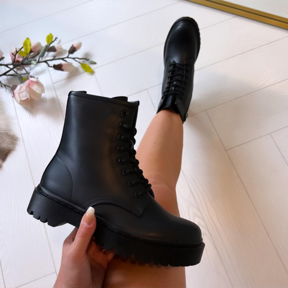 MARTY BOOT BASIC BLACK A-506 *WEB ONLY*