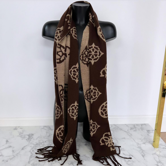 GUESS SCARF AW8507WOL03 BROWN