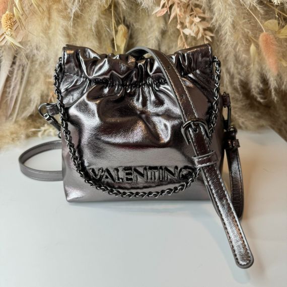 VALENTINO BAGS PACHA SMALL BUCKET BAG VBS8AF33MET CANNA DIF