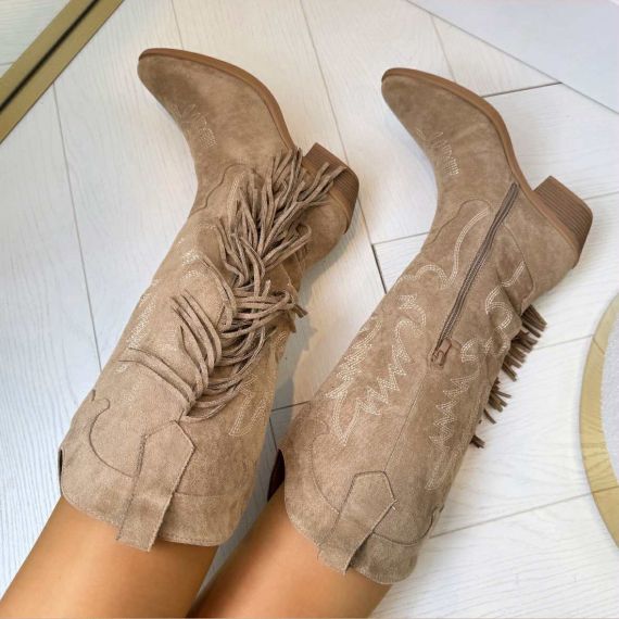COWBOY FRINGE LAARS DES8083 KHAKI