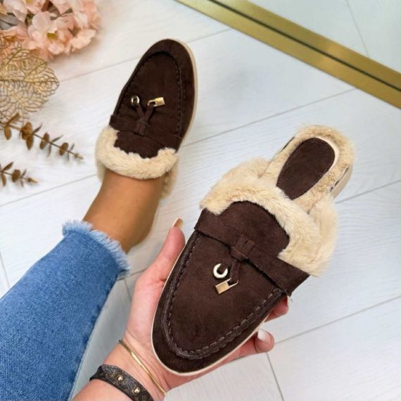 FURRY INSTAPPER L-38 BROWN