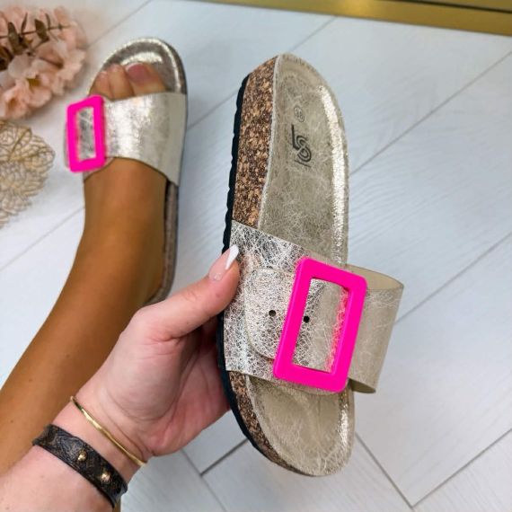 BIG GESP SLIPPER LS-310 GOLD