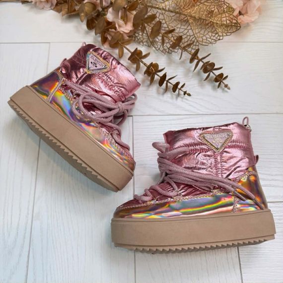 *ACTIE* **KIDS** SNOWBOOT PINK