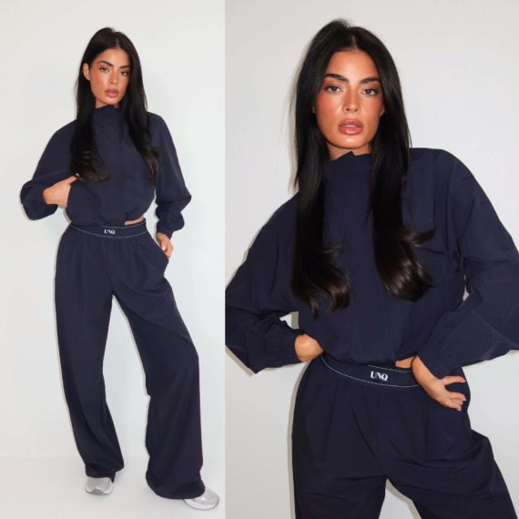 UNIQUE THE LABEL GIGI JACKET DEEP DARK NAVY