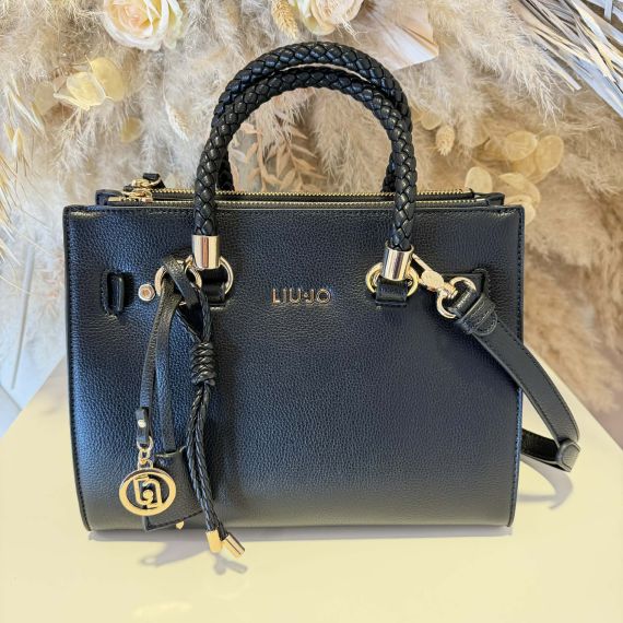 LIU JO MANH BOSTON BAG AA6069 E10012 NERO