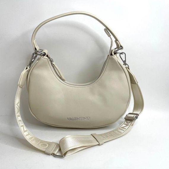VALENTINO BAGS COCONUT HOBO BAG VBS6SV01 OFFWHITE