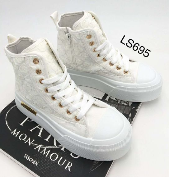 HIGH ROSE SNEAKER LS-695 BEIGE
