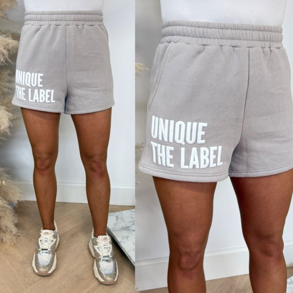 UNIQUE THE LABEL JOLEEN SHORTS MOCHA