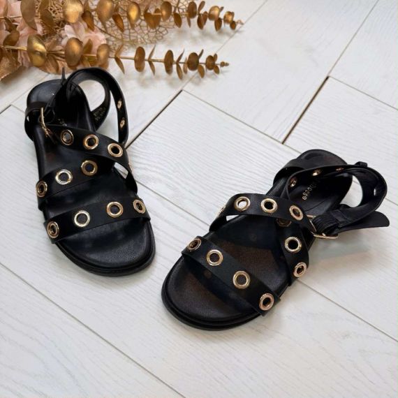 ** LAATSTE MAAT 36** FENNA SANDAAL 2290 BLACK