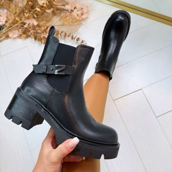 NOAH BOOT DES8057 BLACK/PU