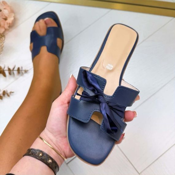 HANNAH SLIPPER J-236 BLUE