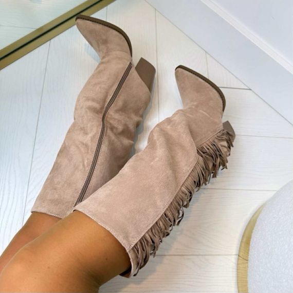 *SALE* FRINGE LAARZEN RQ540 KHAKI