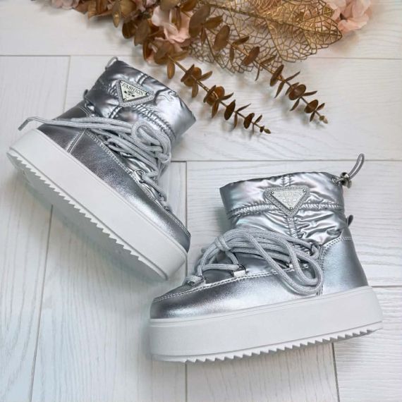 *ACTIE* **KIDS** SNOWBOOT SILVER