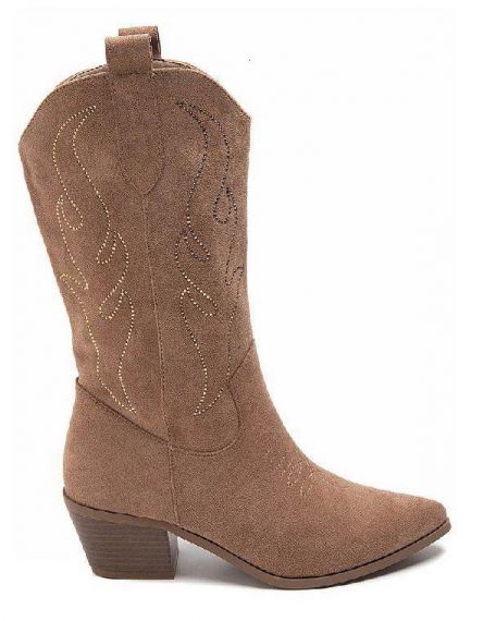 MUSTHAVE COWBOY LAARS 9557A KHAKI *WEB ONLY*