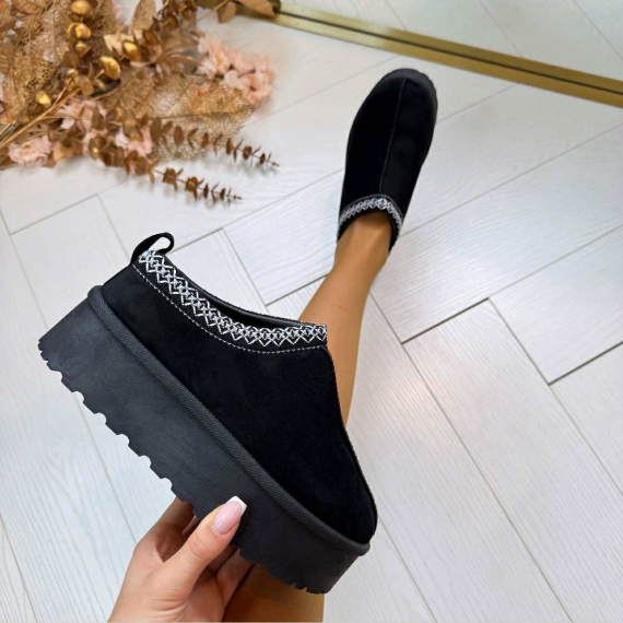 PRETTY INSTAP PANTOFFEL WL-008 BLACK