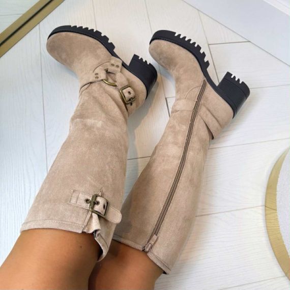 DETAIL LAARS MET HAK DES809 KHAKI/SUE