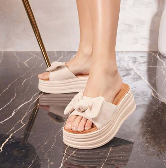 PLATEAU SLIPPER 5218 BEIGE