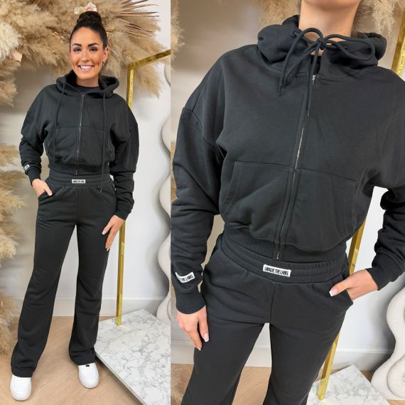 UNIQUE THE LABEL MOLLY VEST CHARCOAL