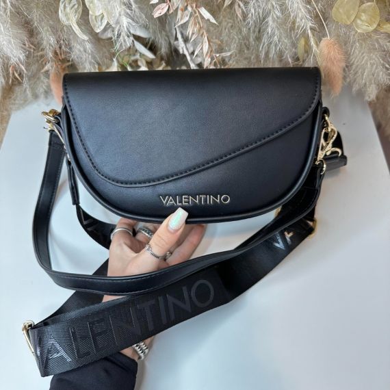 VALENTINO BAGS PIPER FLAP BAG VBS8DM09 NERO