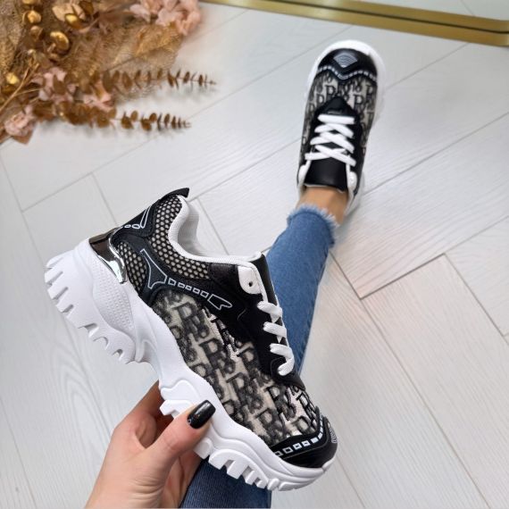 *SALE* RIANNE SNEAKER 24059 BLACK *WEBONLY*