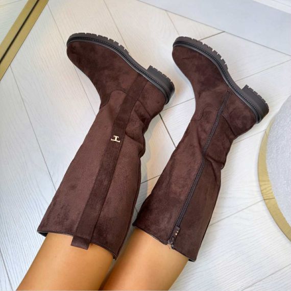 TALLY SUEDINE LAARS 6366 BROWN