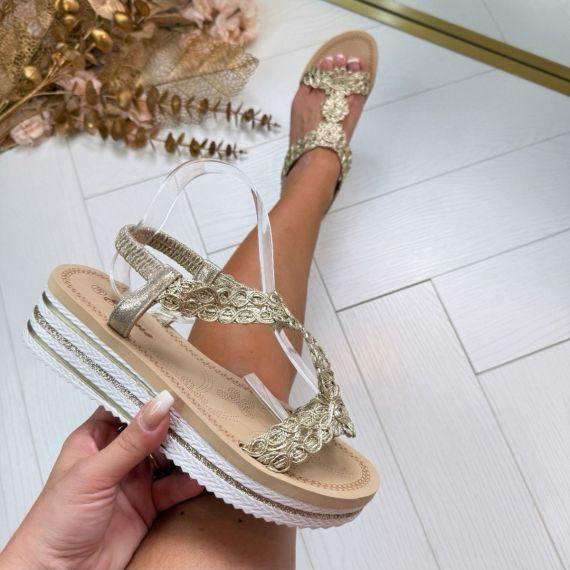 BLOOM SANDAAL 2061 GOLD