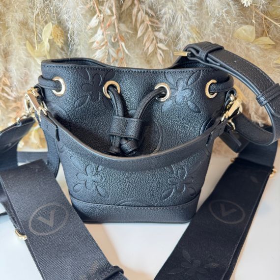 VALENTINO BAGS SAMBA RE BUCKET BAG VBS8ZG36 NERO