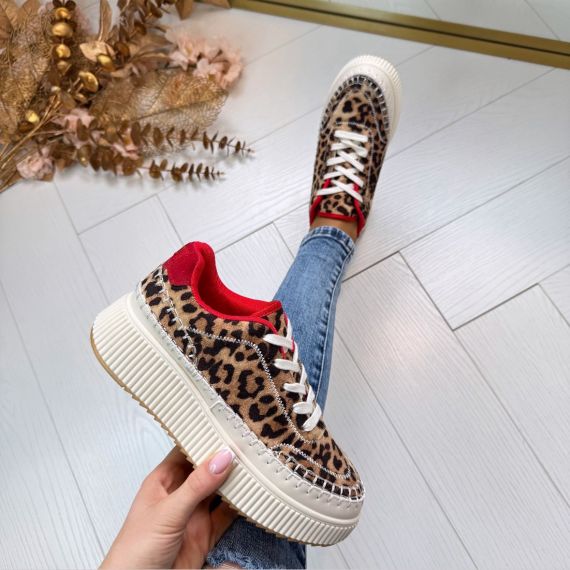 PRINTY SNEAKER 8-167N LEOPARD
